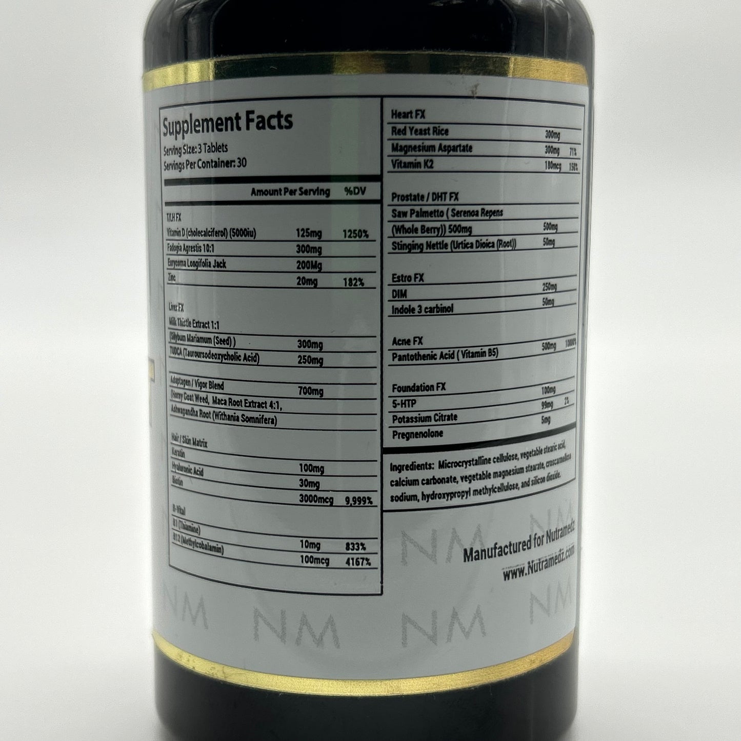 Nutramedz “Vital TRT” Testosterone Replacement Therapy Support