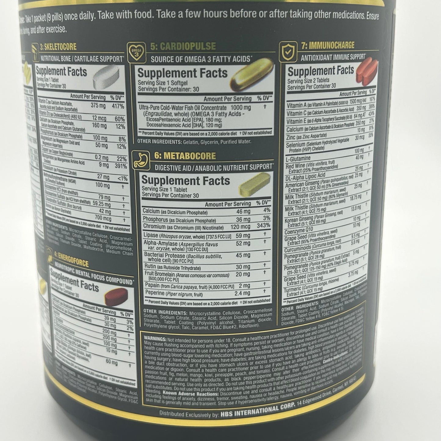 Allmax “VITASTACK” Multivitamin & Multinutrient Capsules