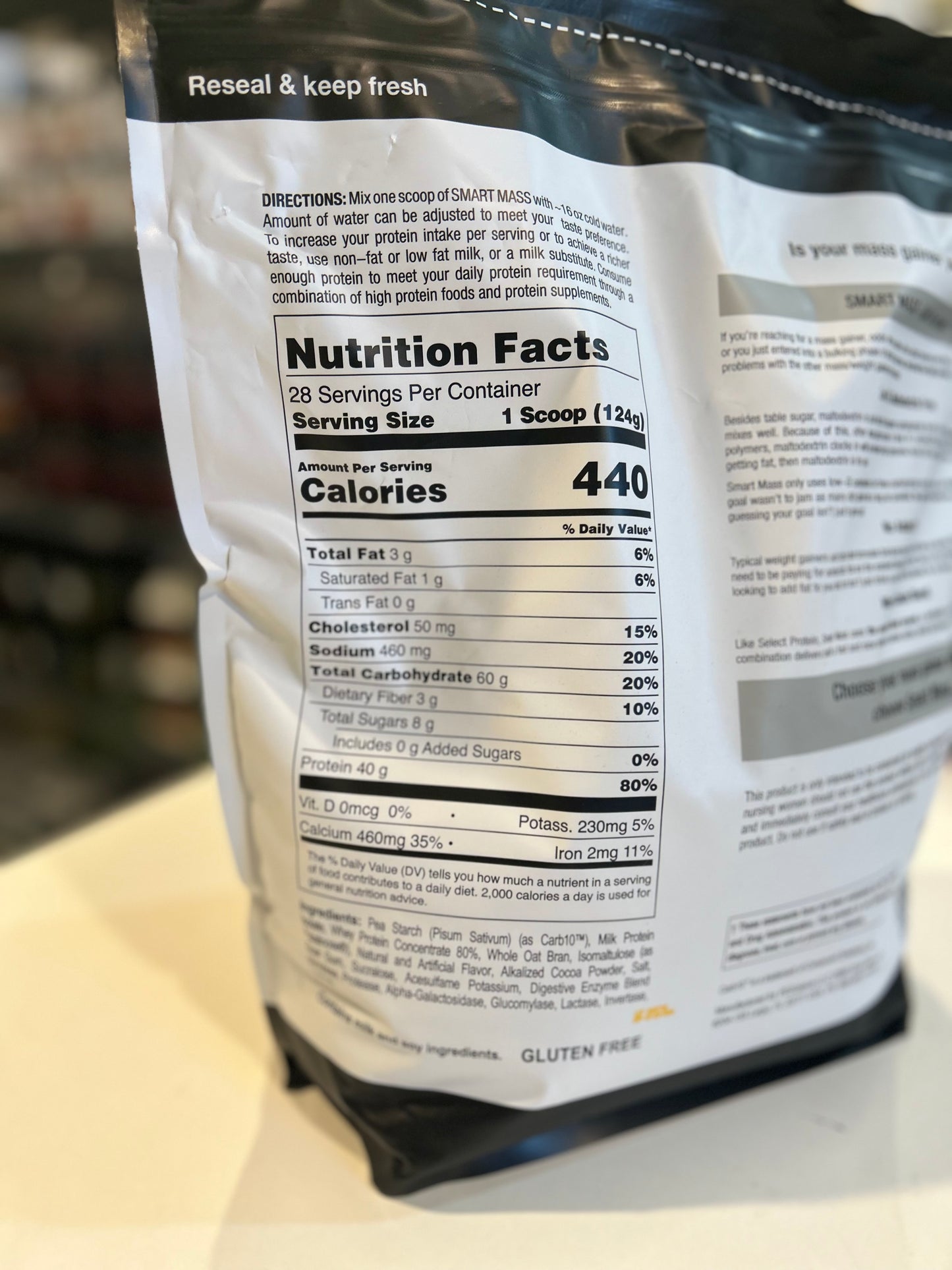 PES Science “Smart Mass” Clean Mass Gainer