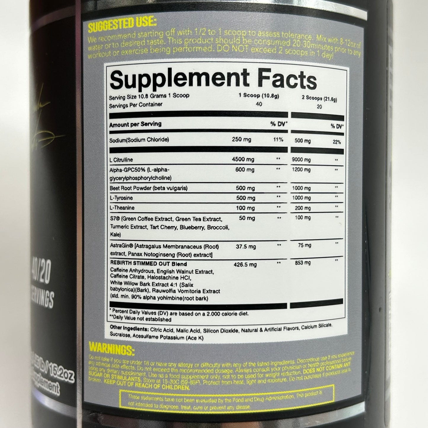 Project AD “Stampede” Pre Workout