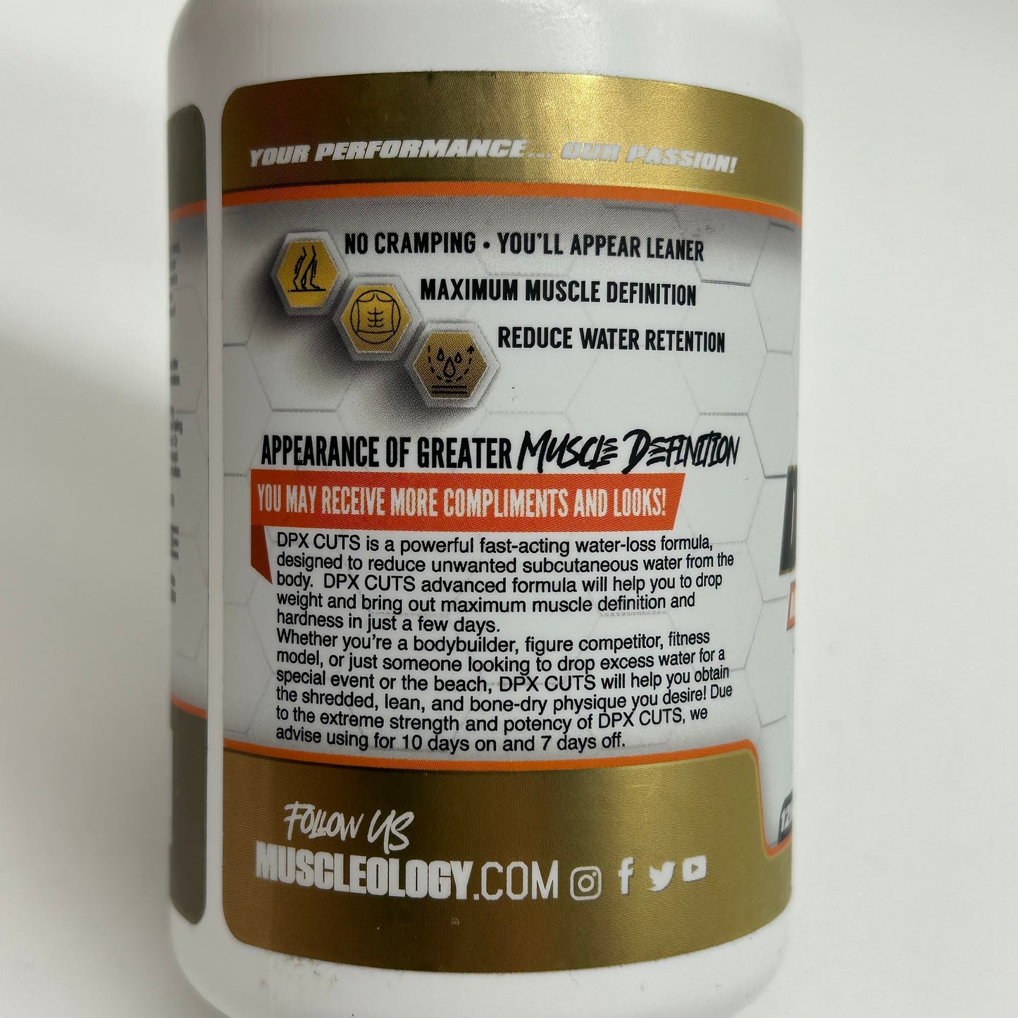 Muscleology Nutrition “DPX CUTS” Advanced Diuretic