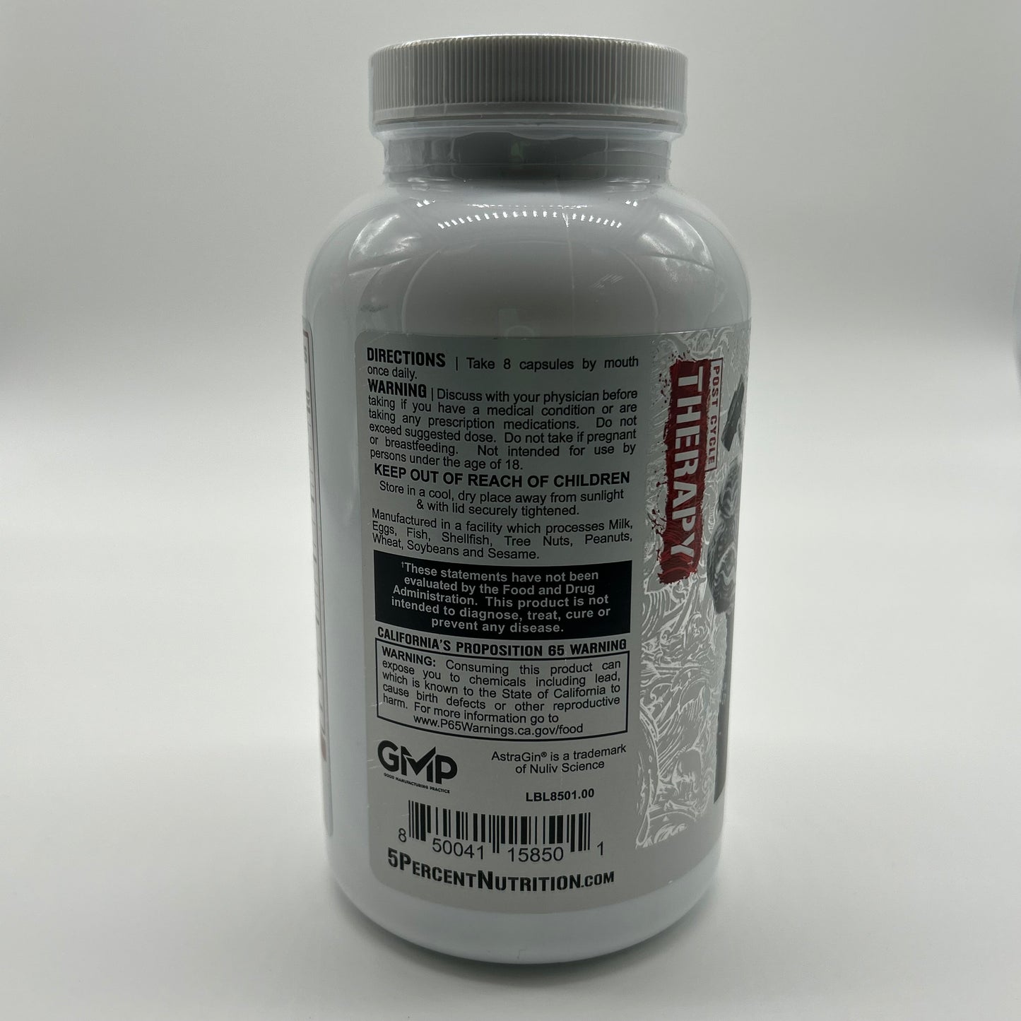 Rich Piana’s 5% Nutrition “Post Gear” PCT Capsules