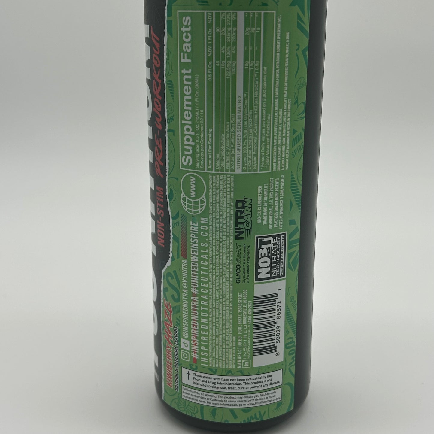 FSU Nutrition NON Stim Liquid Preworkout