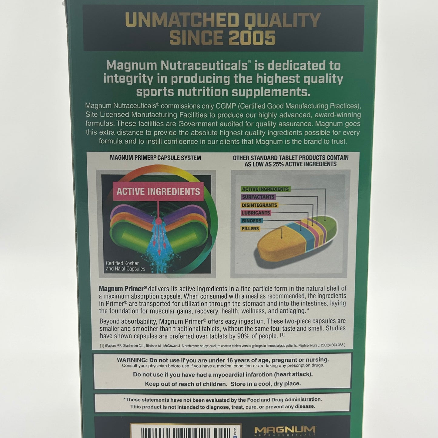 Magnum Nutraceuticals “Primer” Multivitamin Capsules