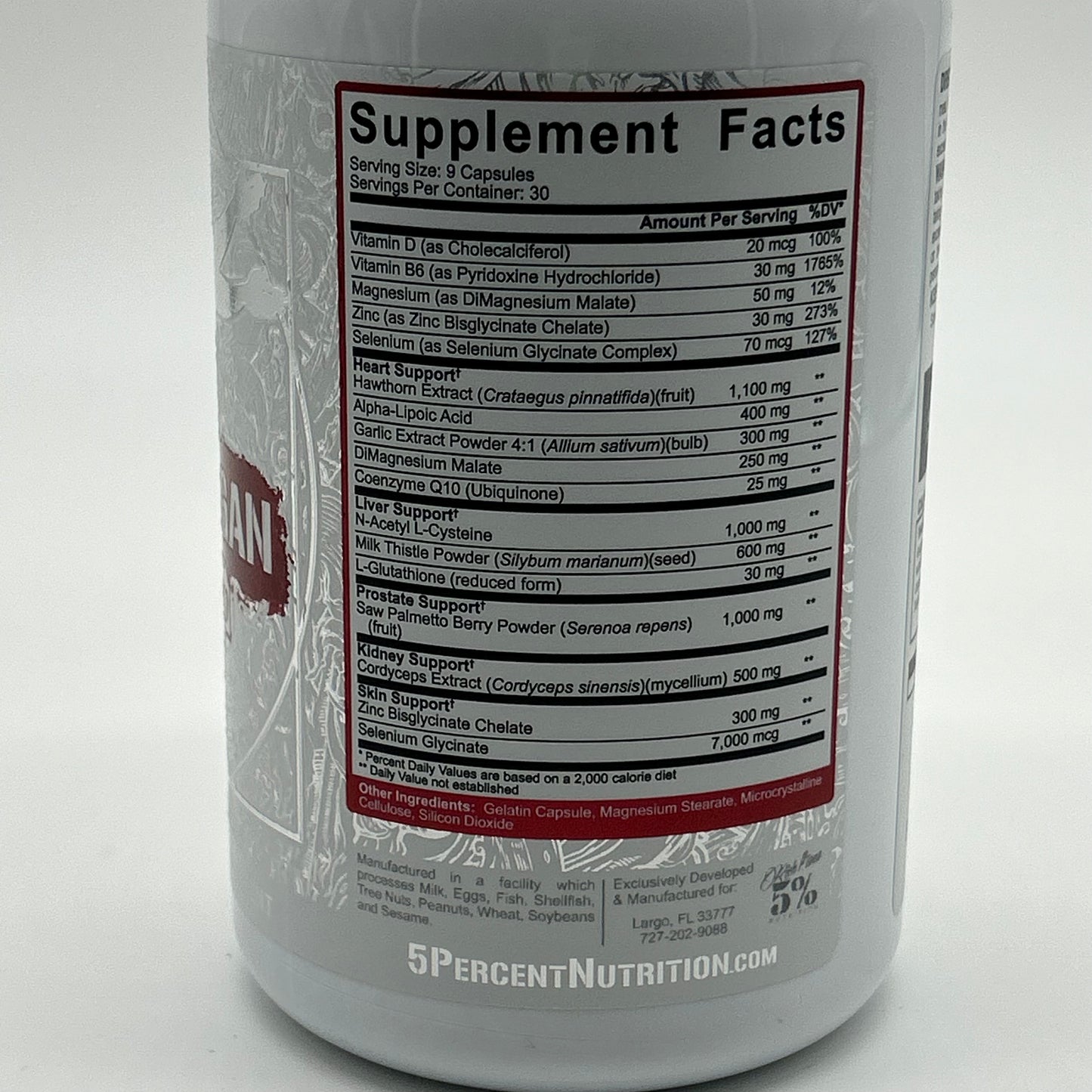 Rich Piana’s 5% Nutrition Liver and Organ Defender