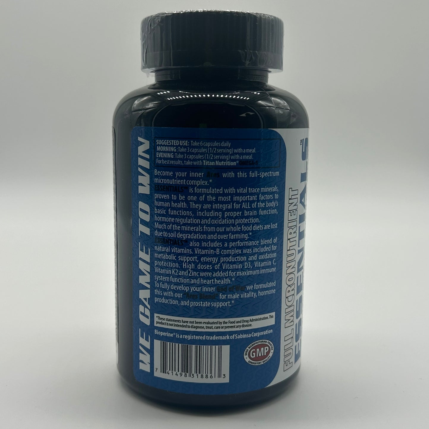 Titan Nutrition “Essentials” Ares / Athena Men’s & Women’s Multivitamin