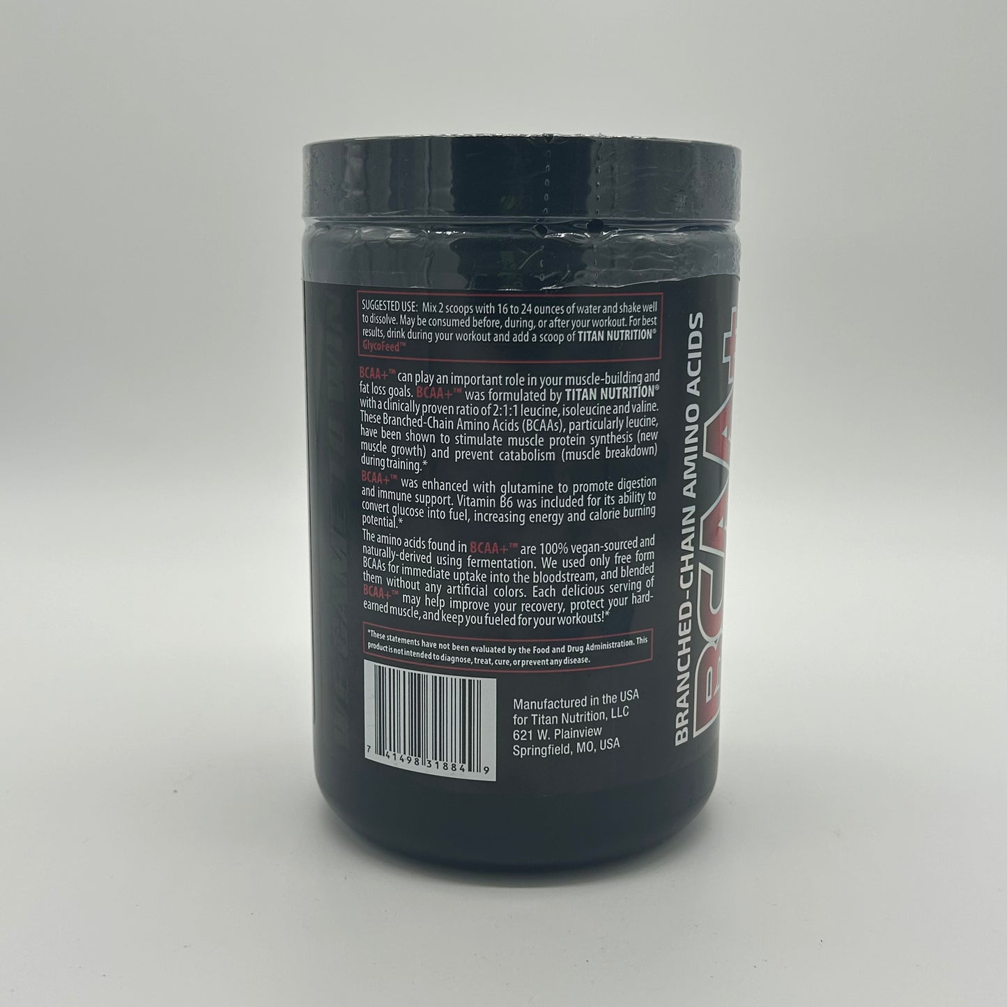 Titan Nutrition BCAA+ Powder