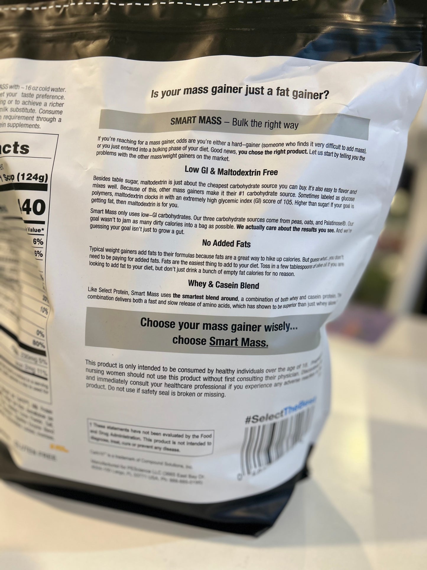 PES Science “Smart Mass” Clean Mass Gainer