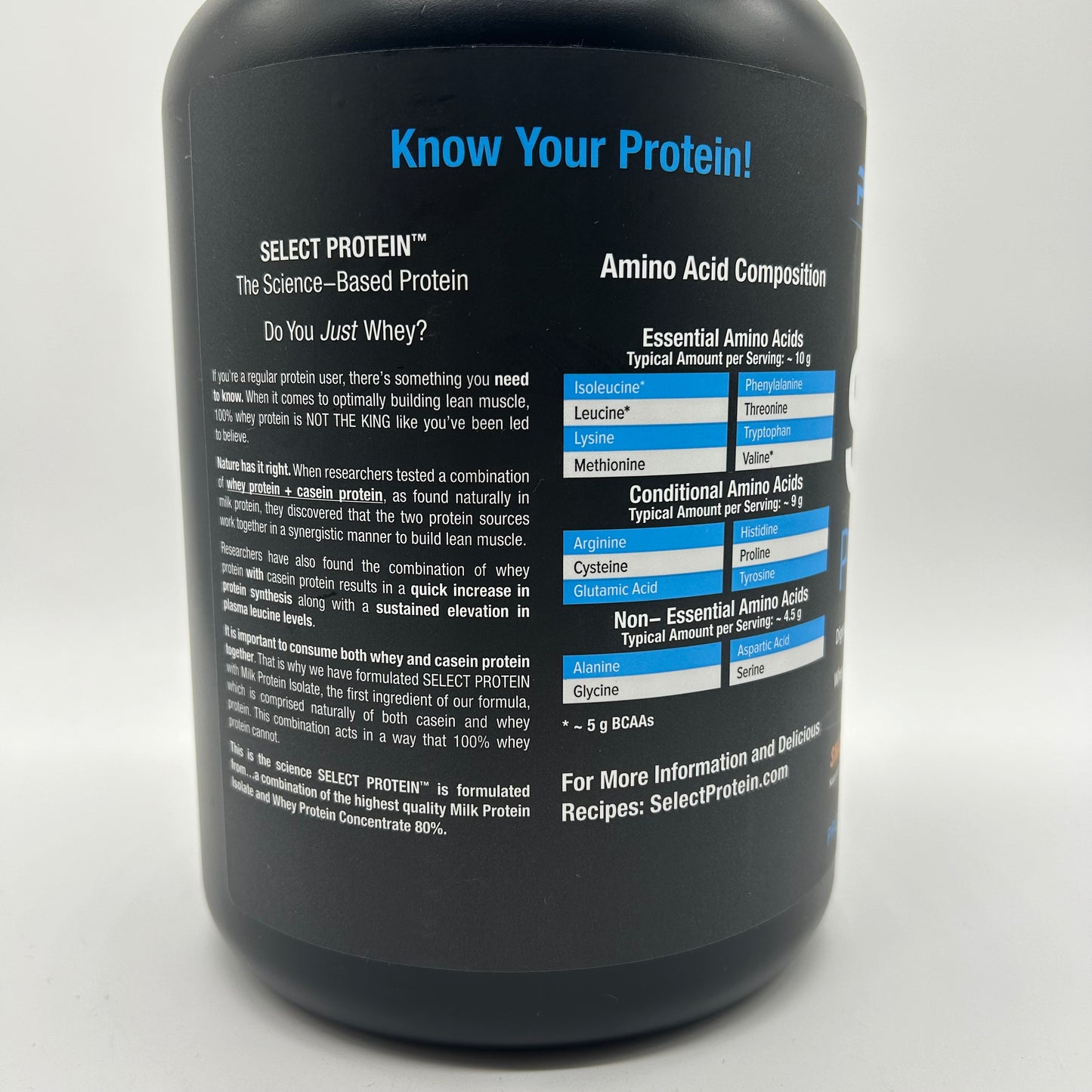 PES Science “Select Protein” Whey & Casein Blend - 2 lbs (Snickerdoodle)