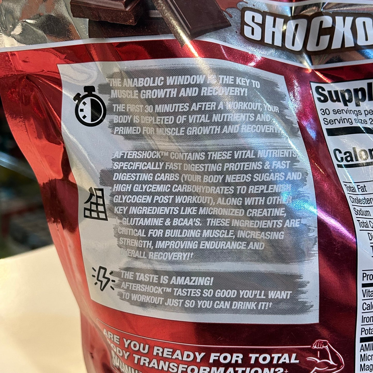 Myogenix “AFTERSHOCK” Post Workout Catalyst Protein Powder