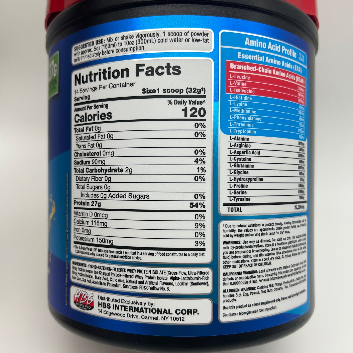 ALLMAX “Isoflex” Whey Protein Isolate Chiller - 1lb