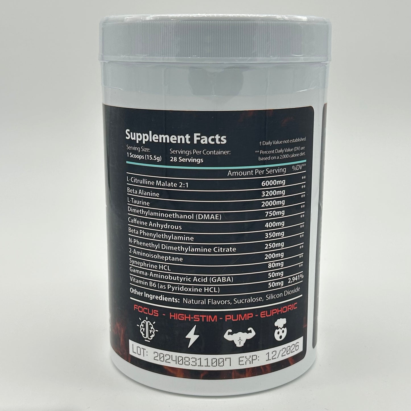 KJ labs “Pyre” High Stim Pre-Workout