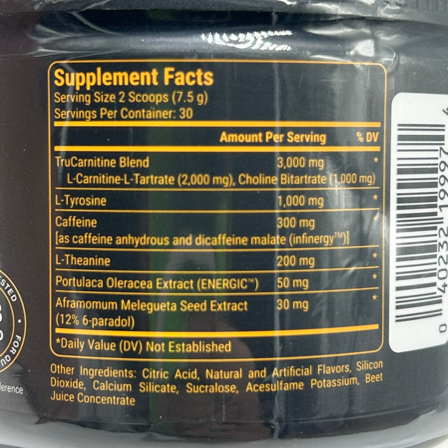 PES Science “ALPHAMINE” Thermogenic Pre Workout