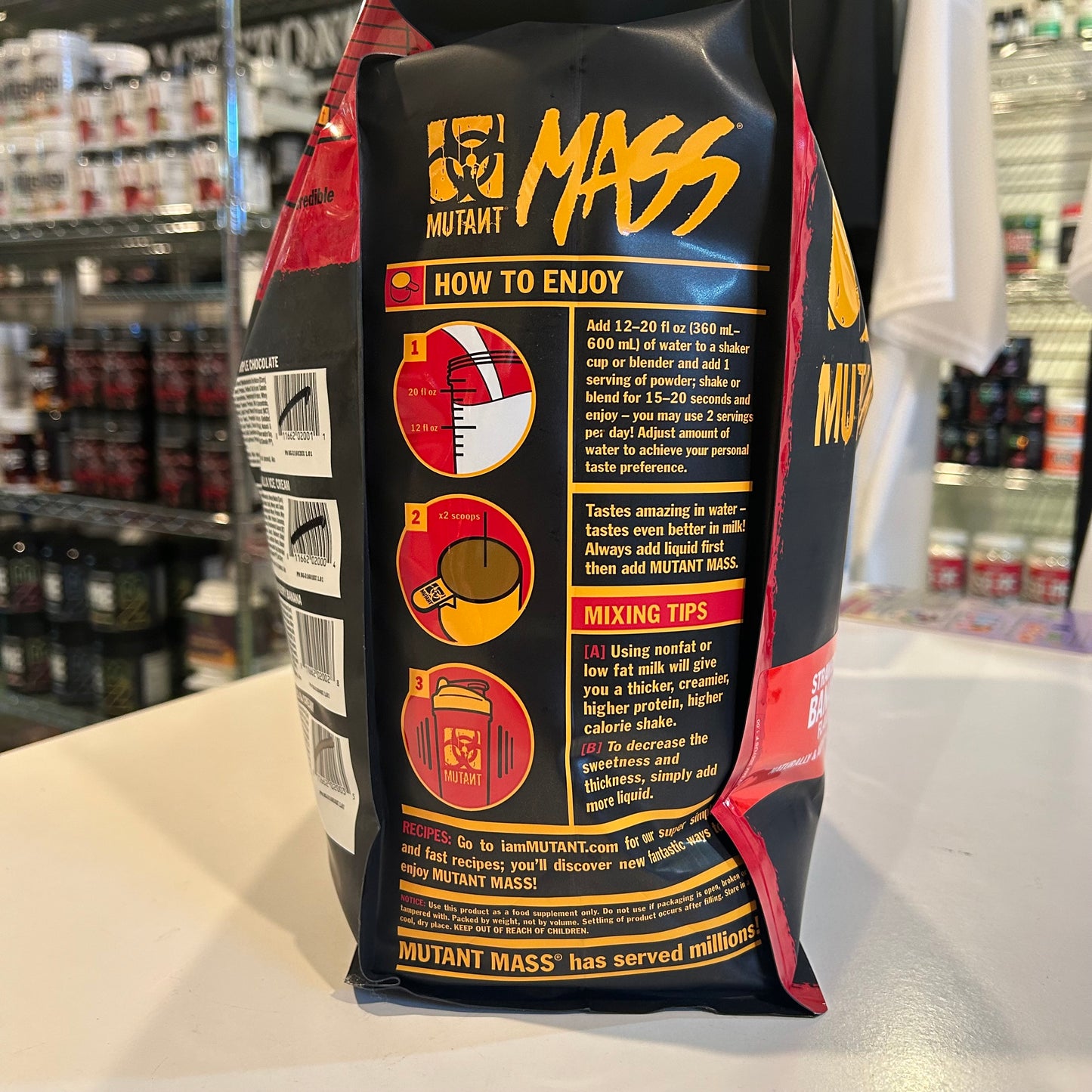 Mutant “Mass” High Protein Mass Gainer