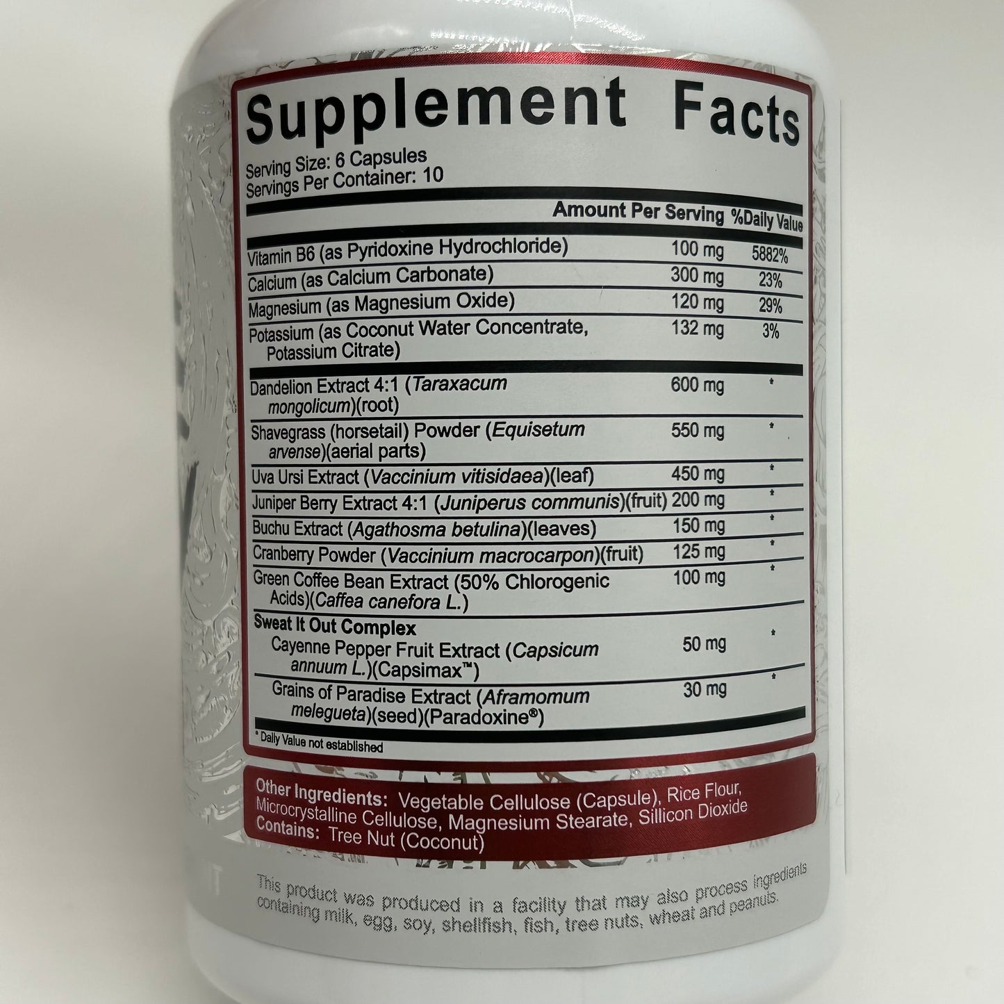 Rich Piana’s 5% Nutrition “STAGE READY” Diuretic