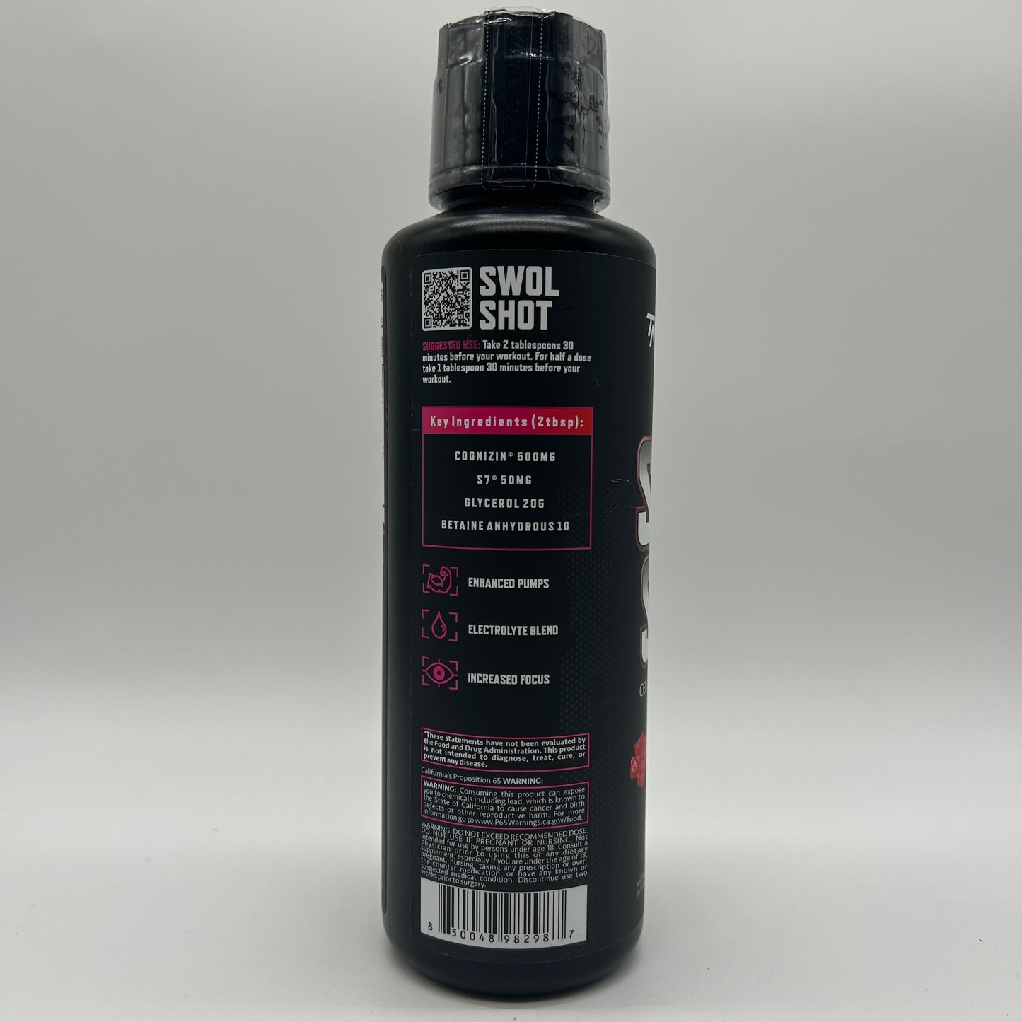 Titan Nutrition “Swol Shot” Nootropic Pump Serum