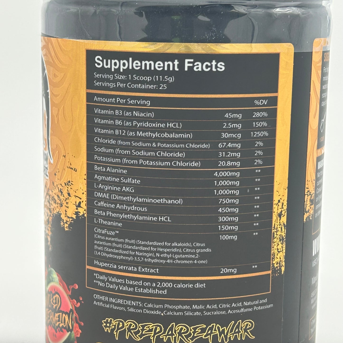 Centurion Labz “God of War” High Stim Pre-Workout