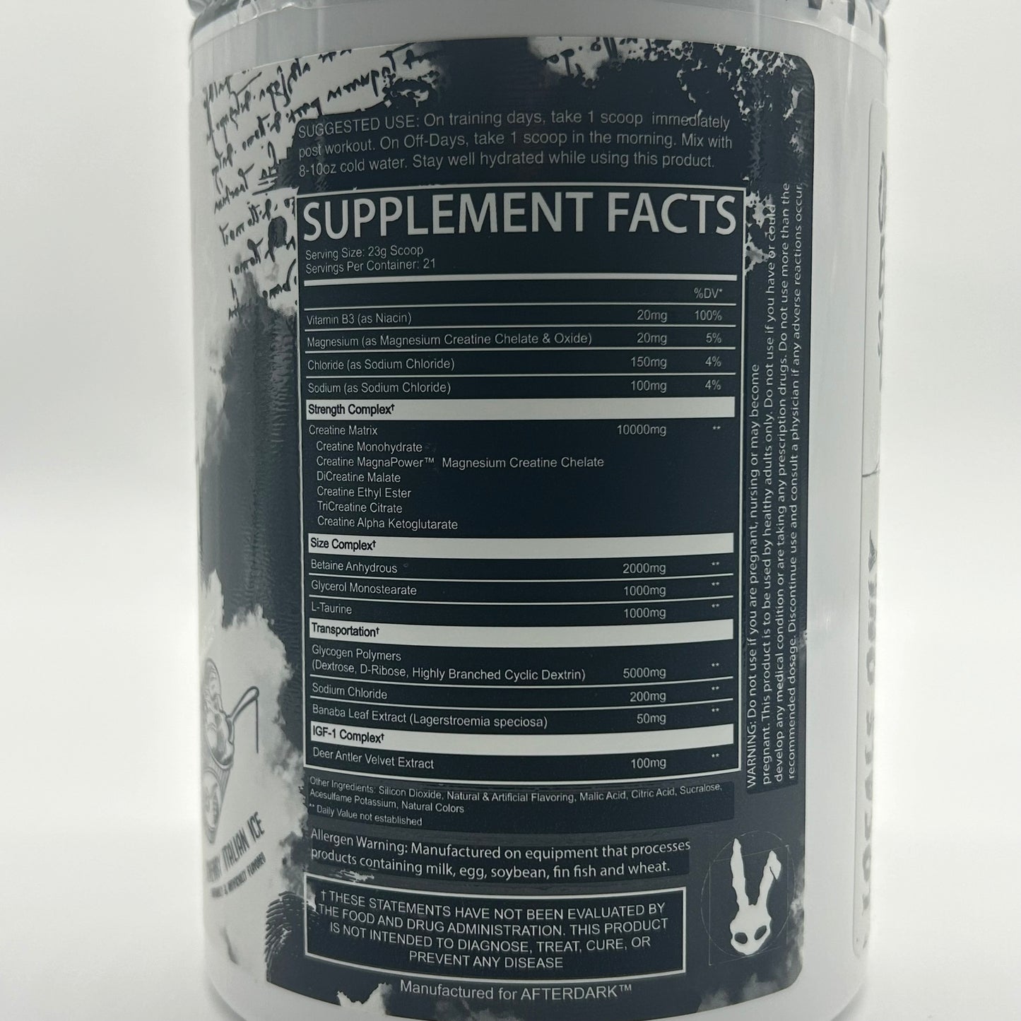 Afterdark Loaded Creatine Monohydrate + IGF-1