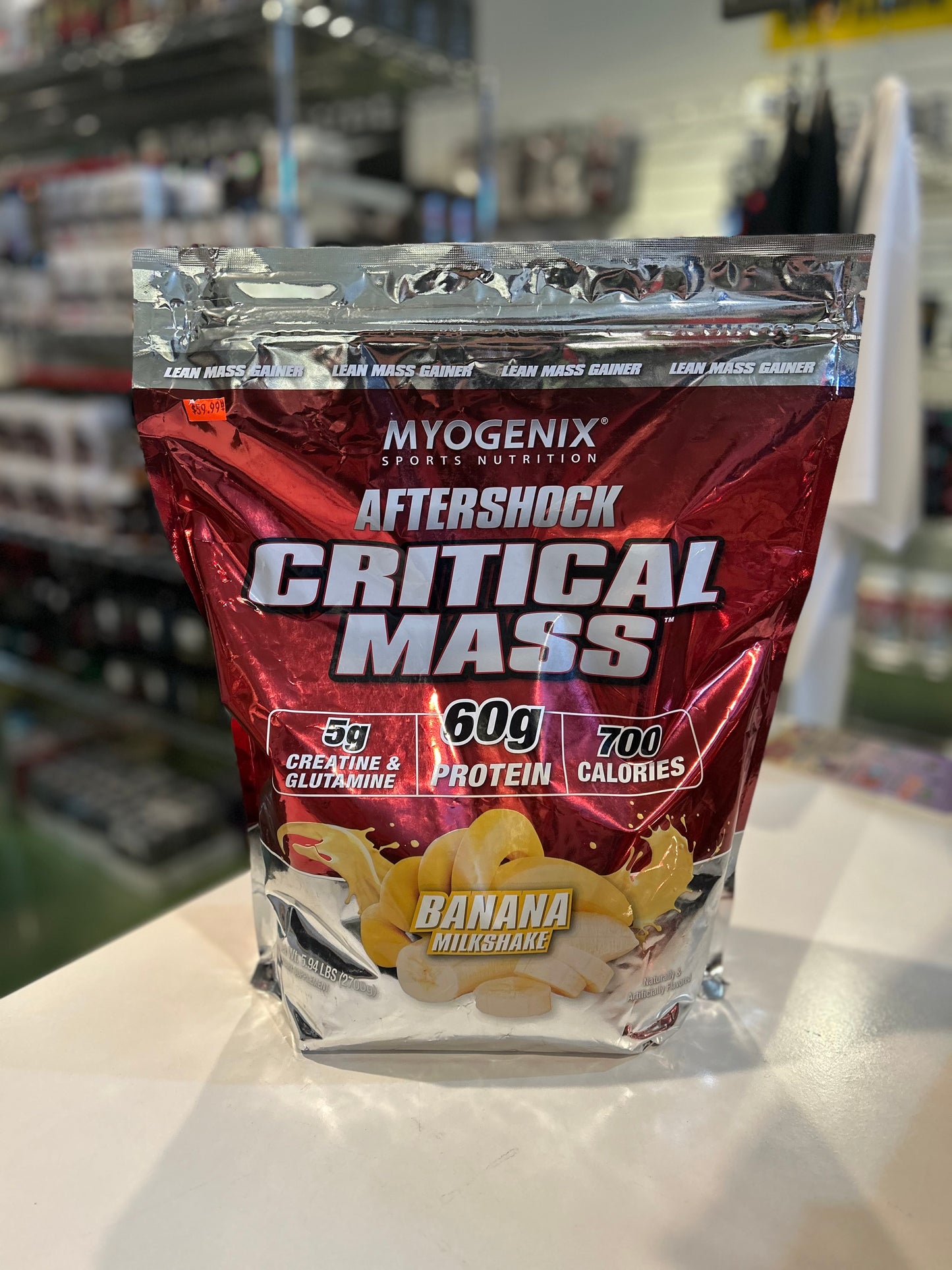 Myogenix “AFTERSHOCK” Critical Mass Mass Gainer