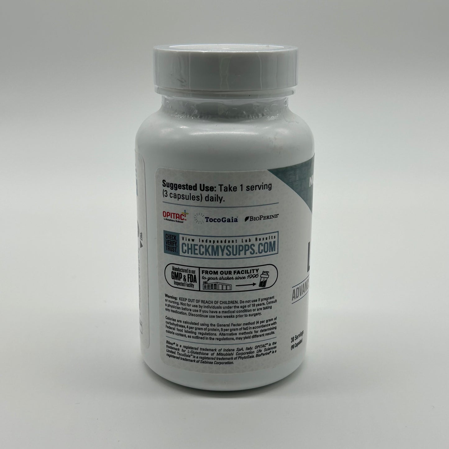 Nutrabio Advanced Liver Support Capsules