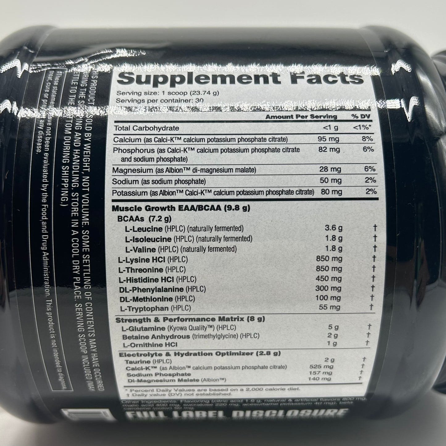 NutraBio “INTRABLAST” Amino Acid Hydration Pump Supplement