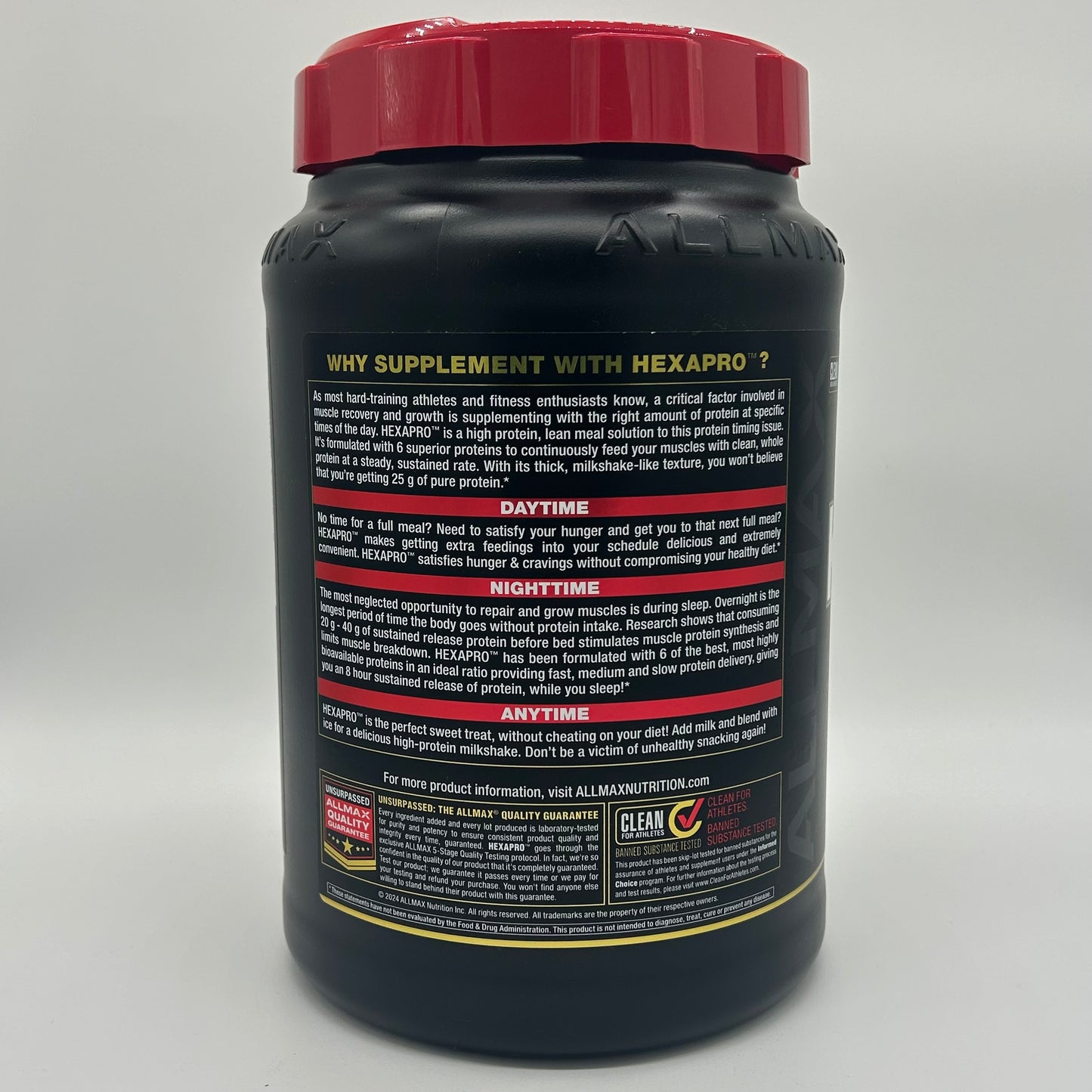 ALLMAX “Hexapro” Multi-Source Protein Powder