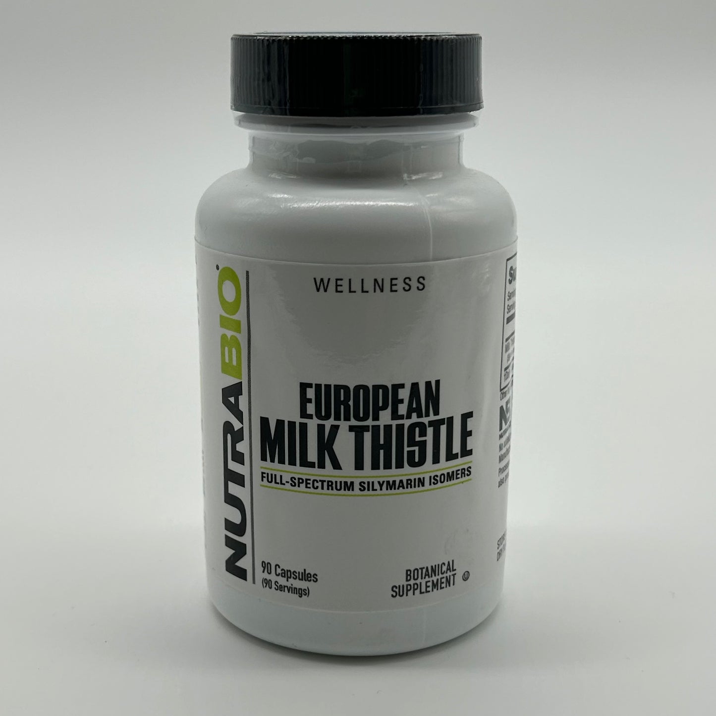 Nutrabio European Milk Thistle Liver Support