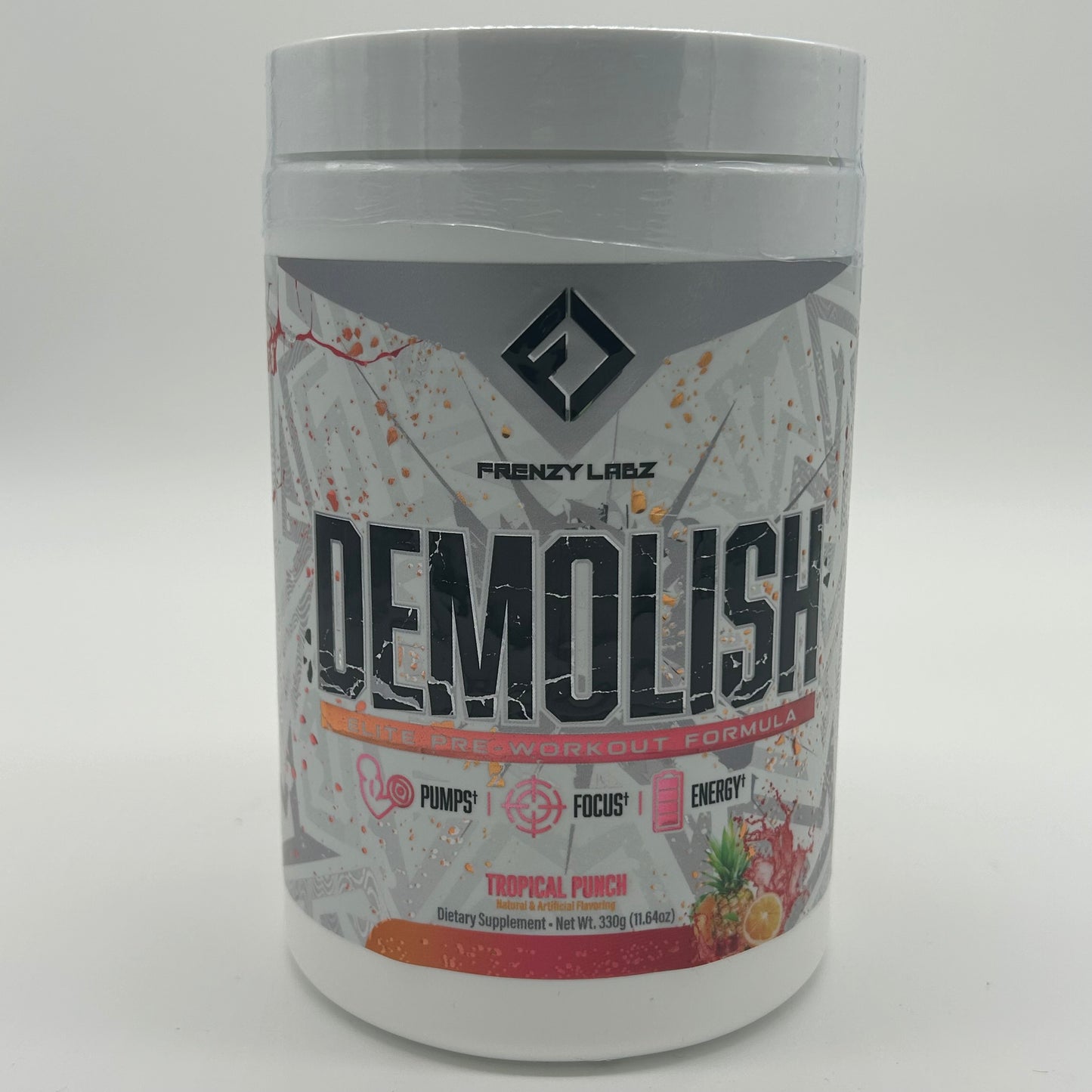 Frenzy Labs “Demolish” Loaded Pre-Workout