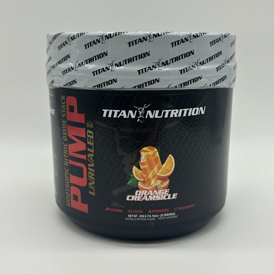 Titan Nutrition “Pump Unrivaled” Nootropic Pump Powder