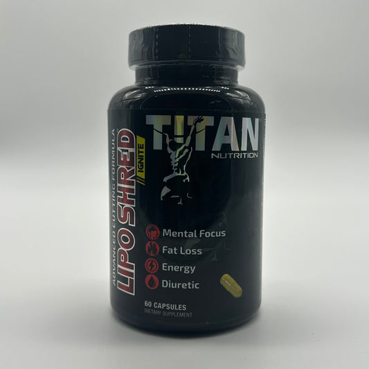 Titan Nutrition “LIPOSHRED” Fat Burner
