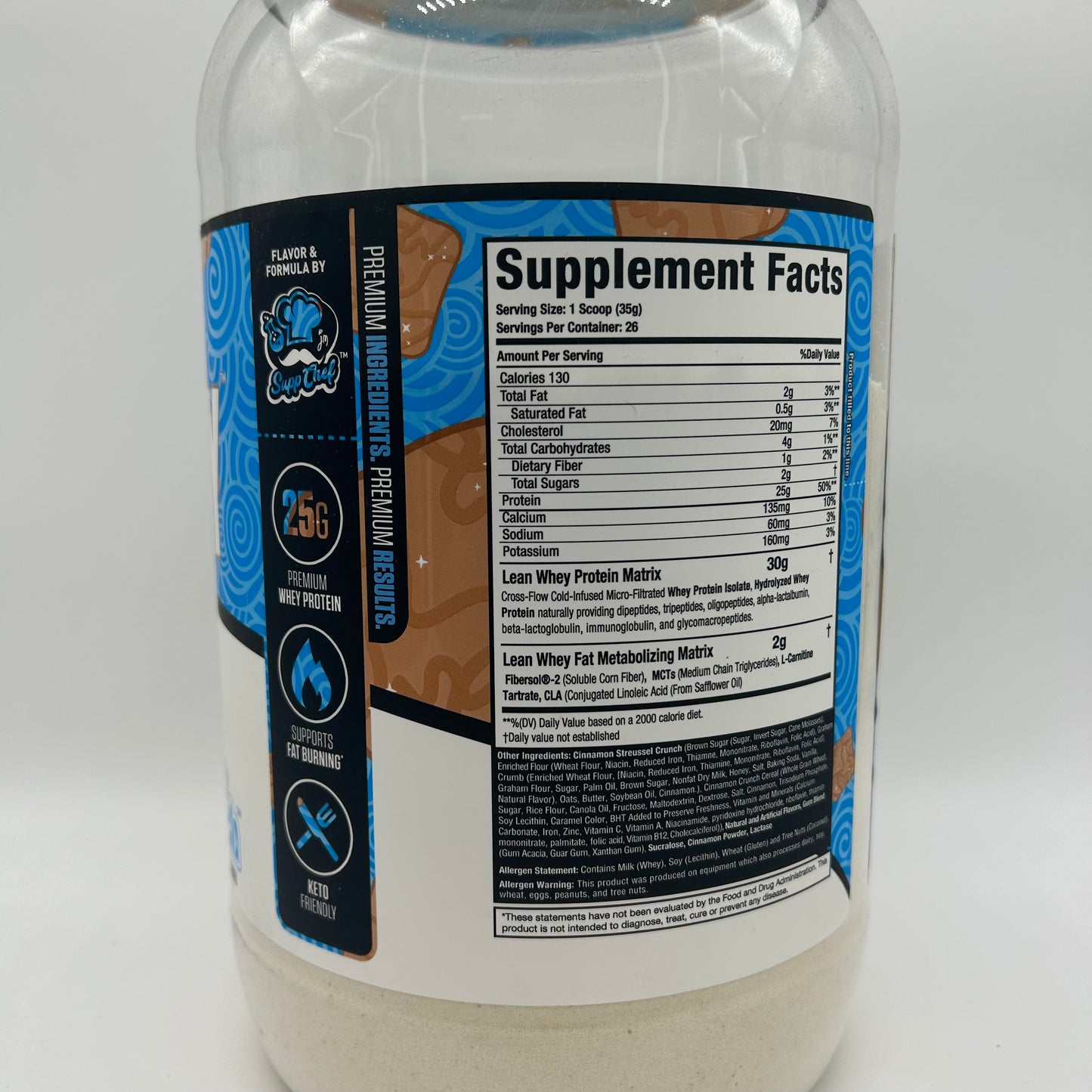 Muscle Sport “Lean Whey” Fat Metabolizing Whey Protein