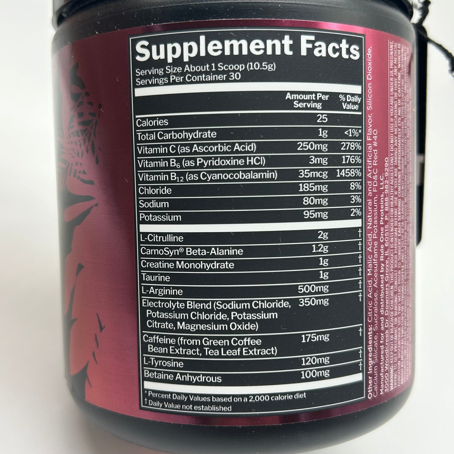 Rule One “ROAR” Preworkout