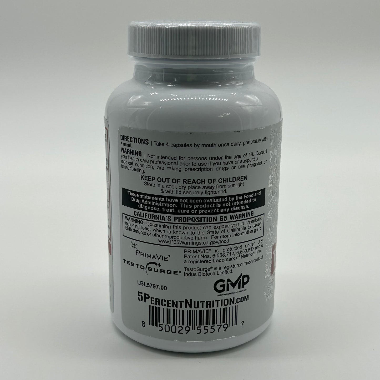Rich Piana’s 5% Nutrition Test Booster