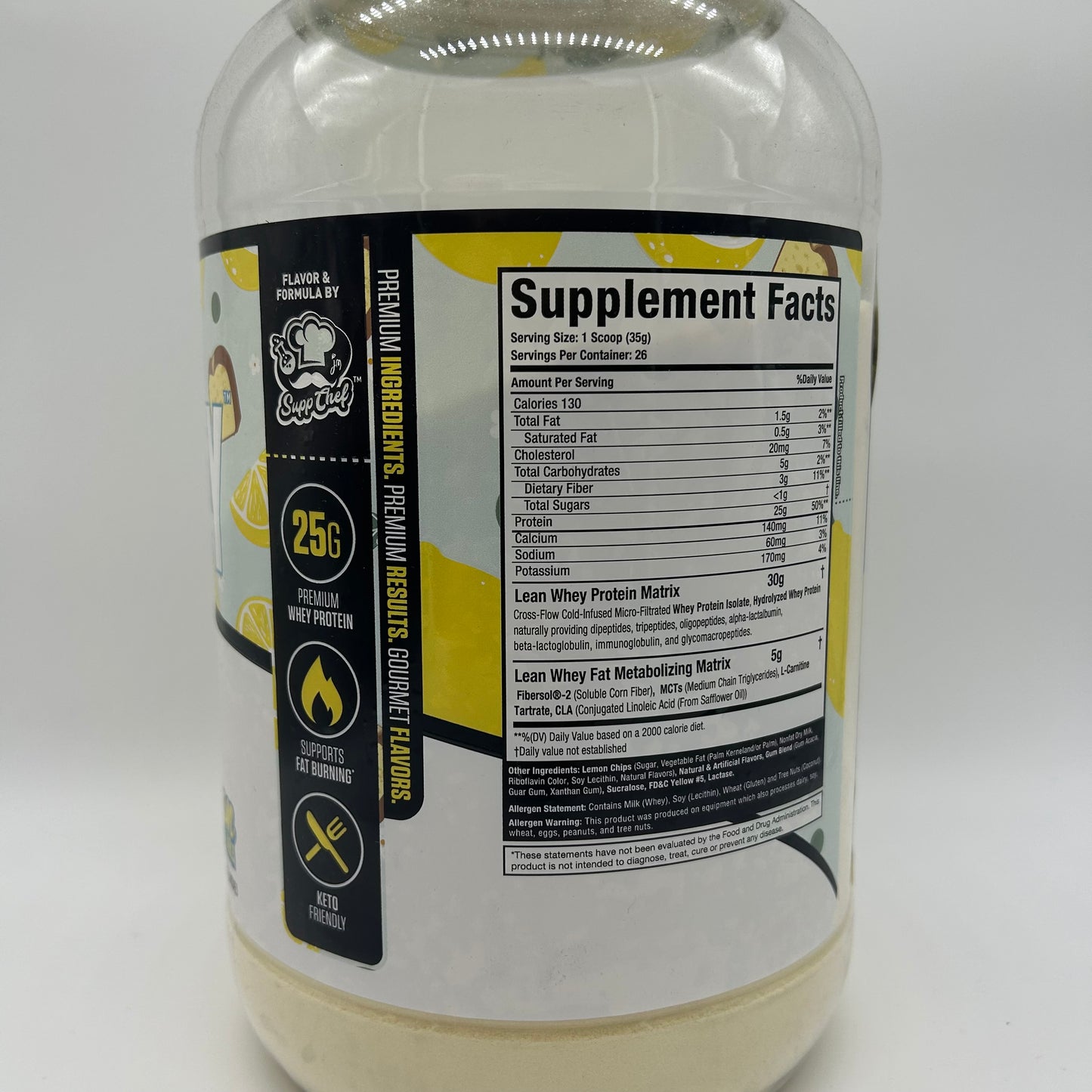Muscle Sport “Lean Whey” Fat Metabolizing Whey Protein