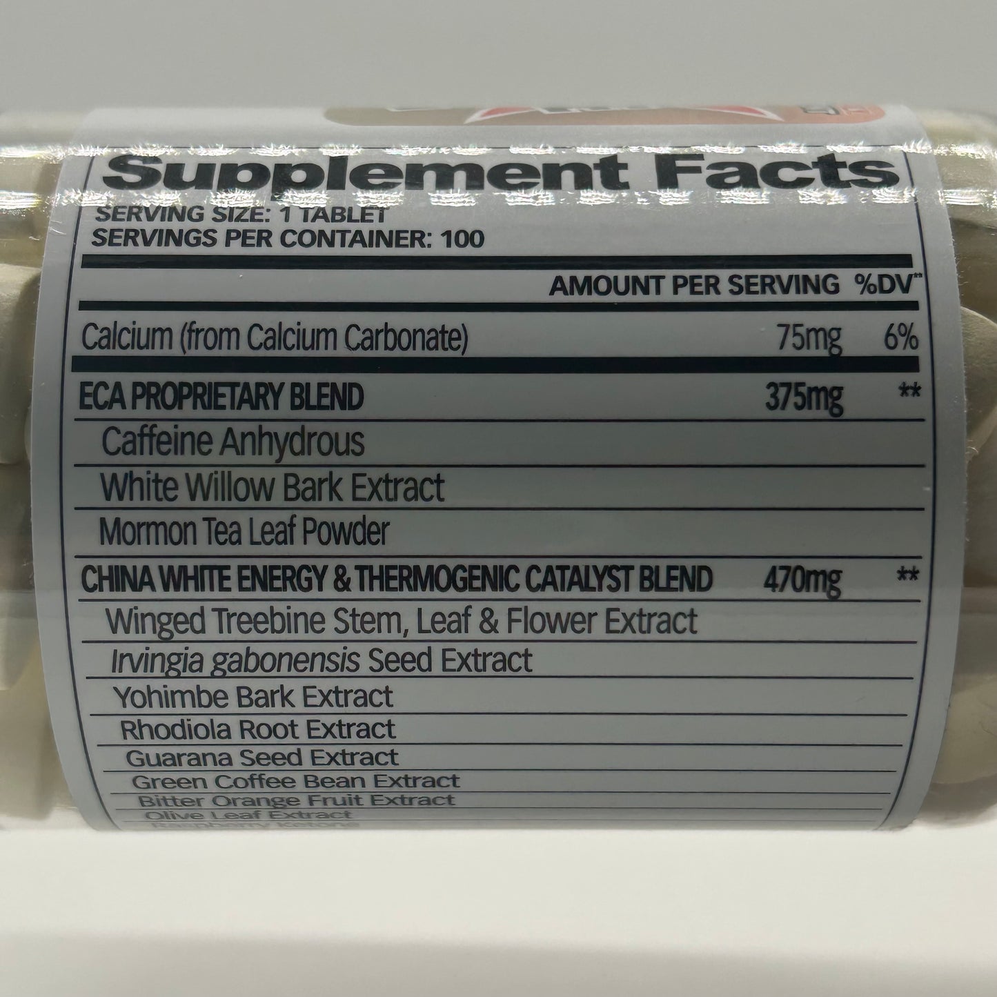 Cloma Pharma “China White” ECA Fat Burner