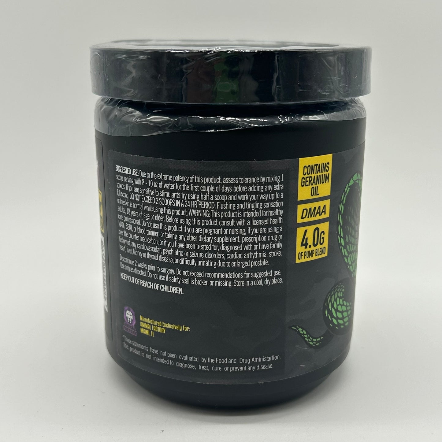 ANIMALFACTORY “Mamba Rage” DMAA Extreme Stim Pre Workout