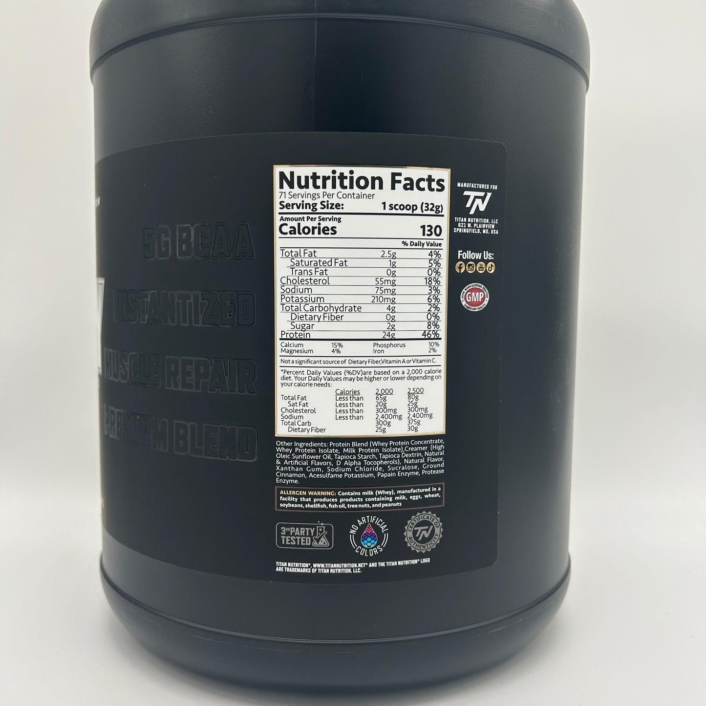 Titan Nutrition WHEY Protein Powder