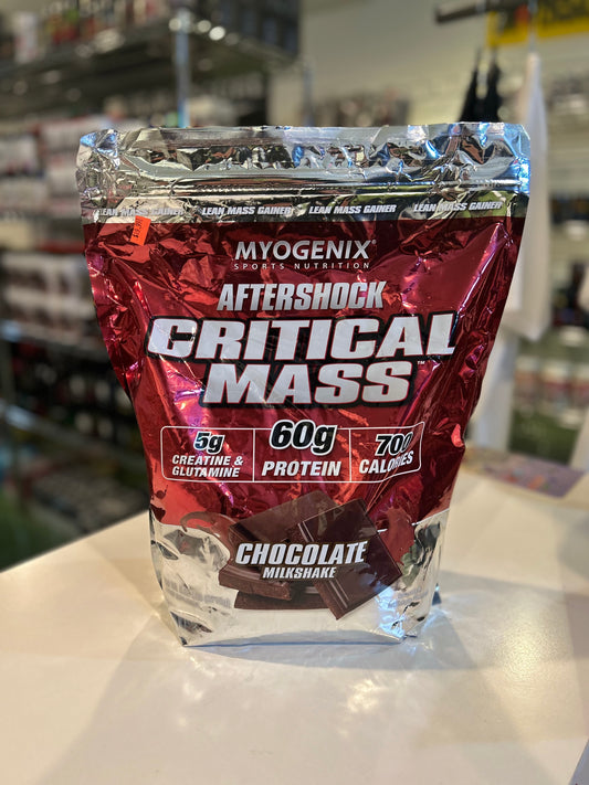 Myogenix “AFTERSHOCK” Critical Mass Mass Gainer