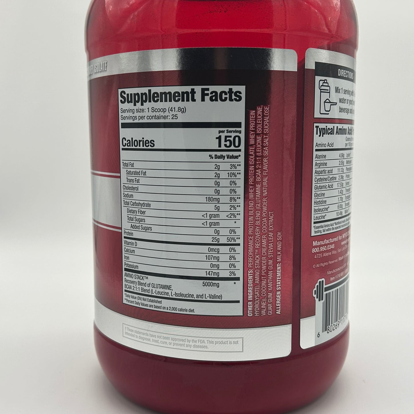 Myogenix After Shock Isolate Protein Powder