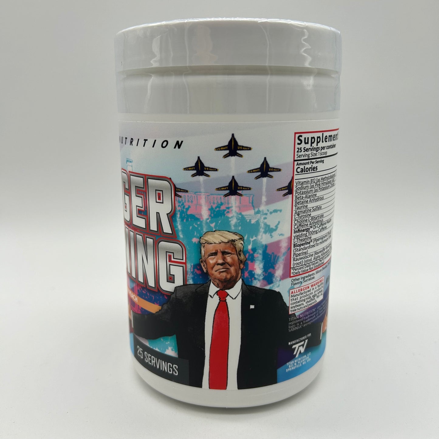 Titan Nutrition “Trigger Warning” Donald Trump Pre Workout