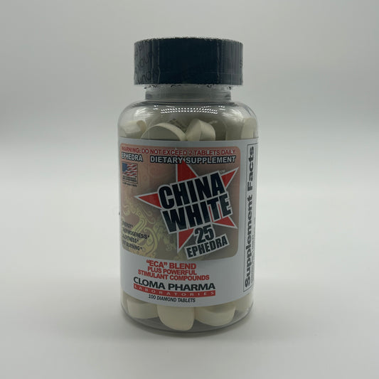 Cloma Pharma “China White” ECA Fat Burner
