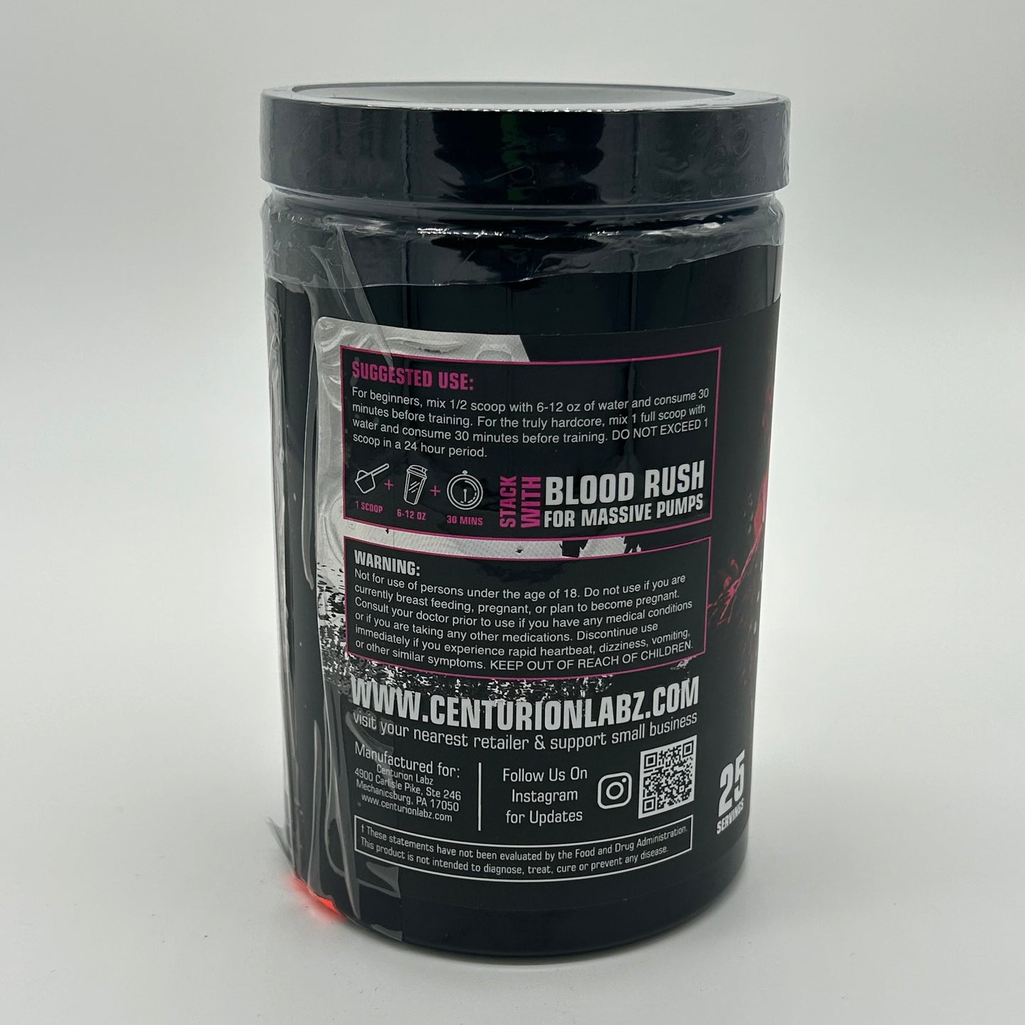 Centurion Labz God of Rage “Unchained” EXTREME Pre-Workout
