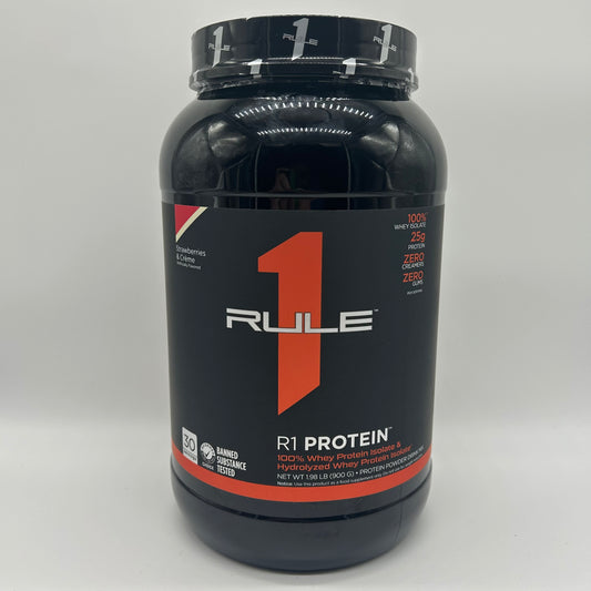 Rule 1 “R1 Protein” Whey Protein Isolate Powder