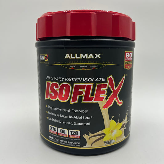 ALLMAX “Isoflex” Pure Whey Protein Isolate - 1lb