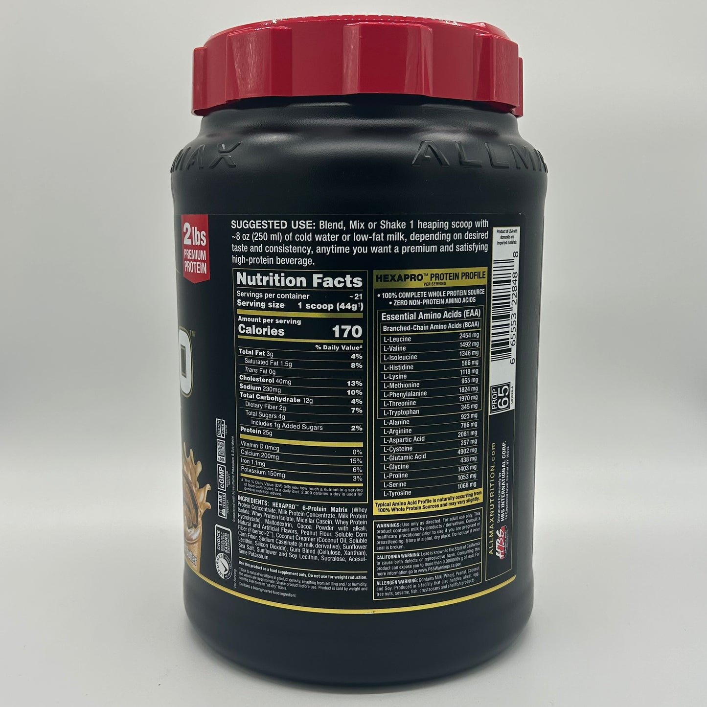 ALLMAX “Hexapro” Multi-Source Protein Powder
