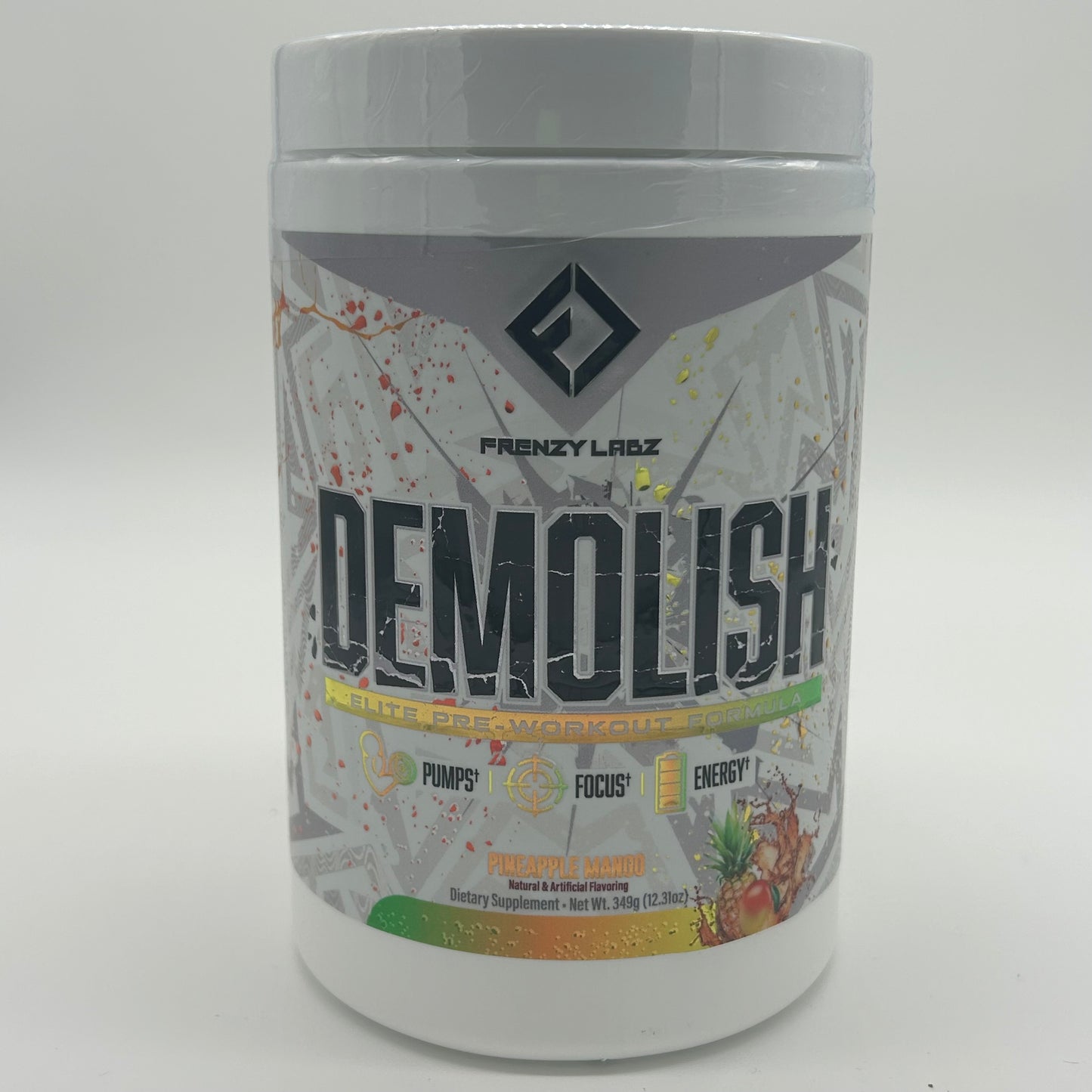 Frenzy Labs “Demolish” Loaded Pre-Workout