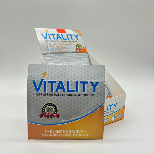 Vitality Fast Acting Male Enhancement Capsule