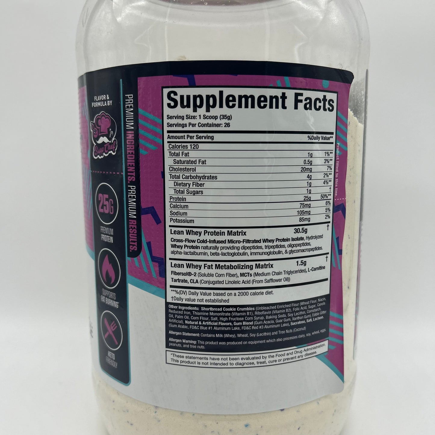 Muscle Sport “Lean Whey” Fat Metabolizing Whey Protein