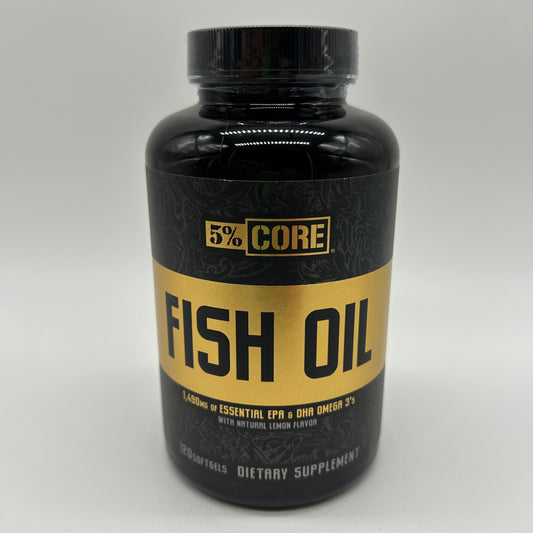 5% Core Fish Oil Capsules + Essential EPA and DHA Omega 3’s
