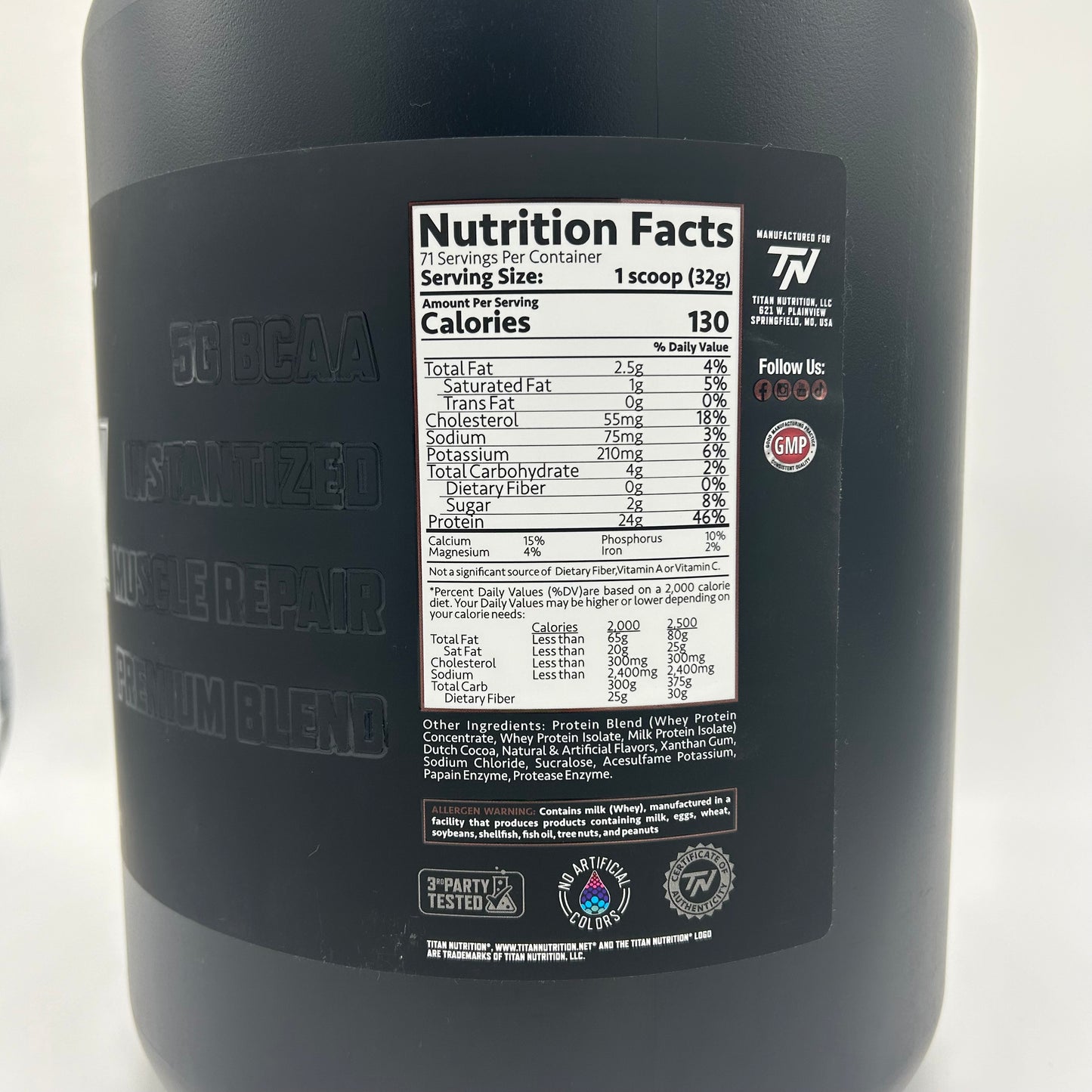 Titan Nutrition WHEY Protein Powder